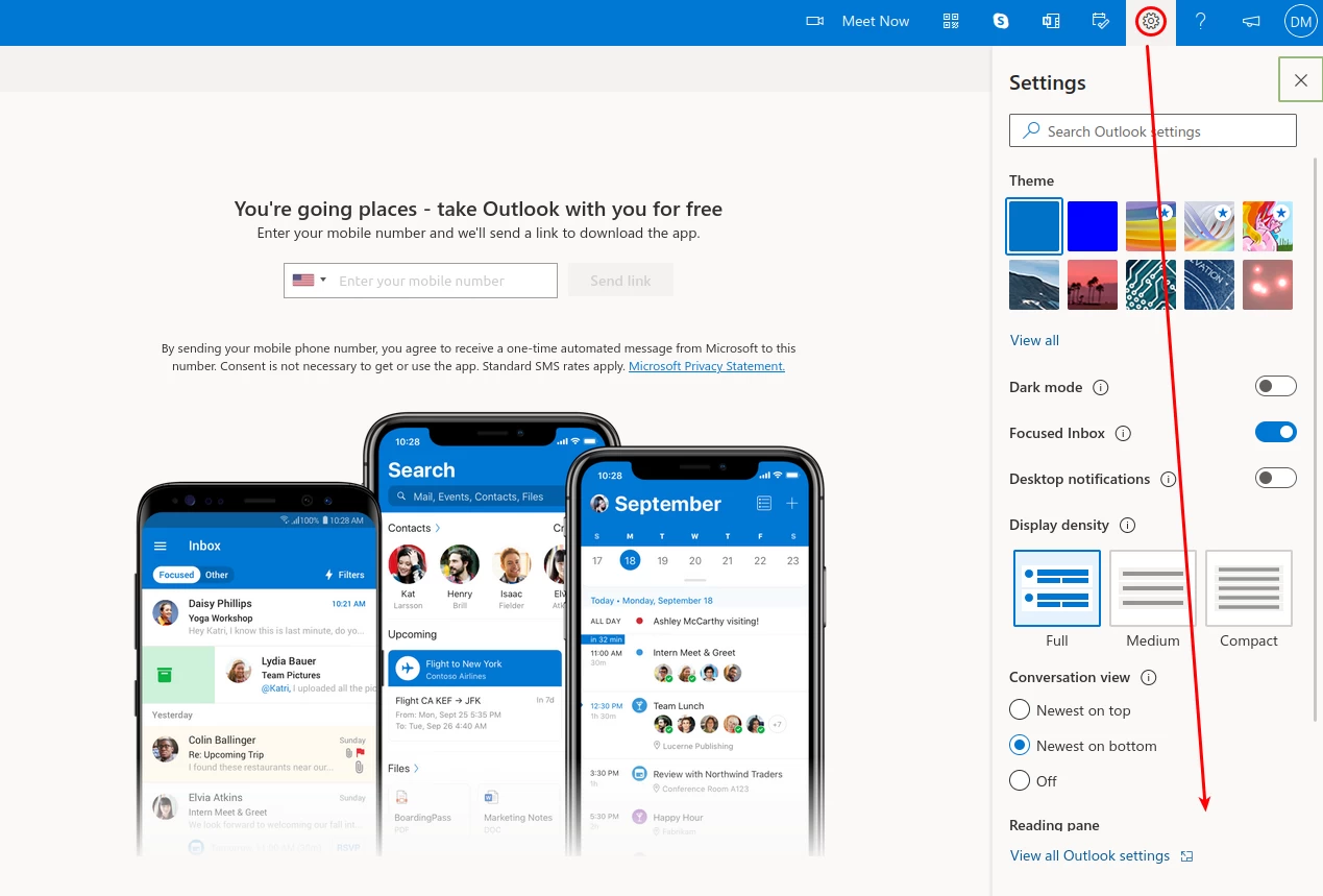 Outlook safelisting step 1